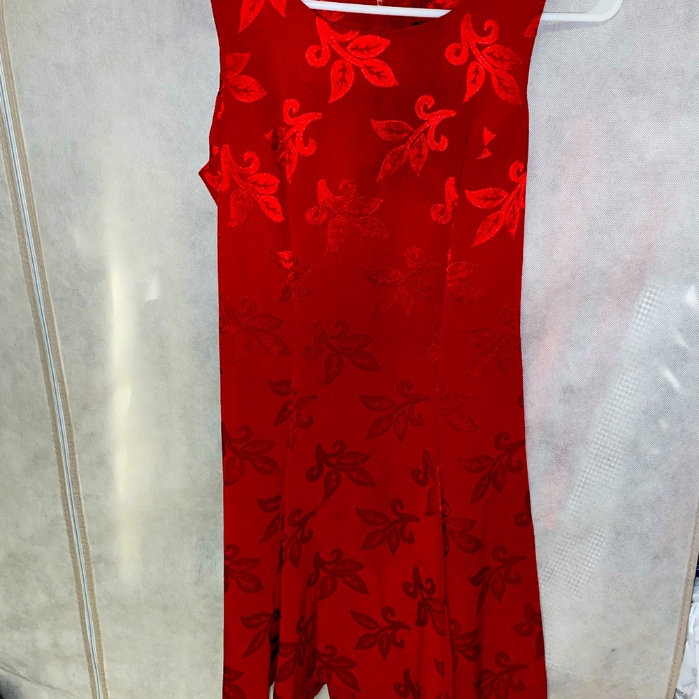 Red Event Dress